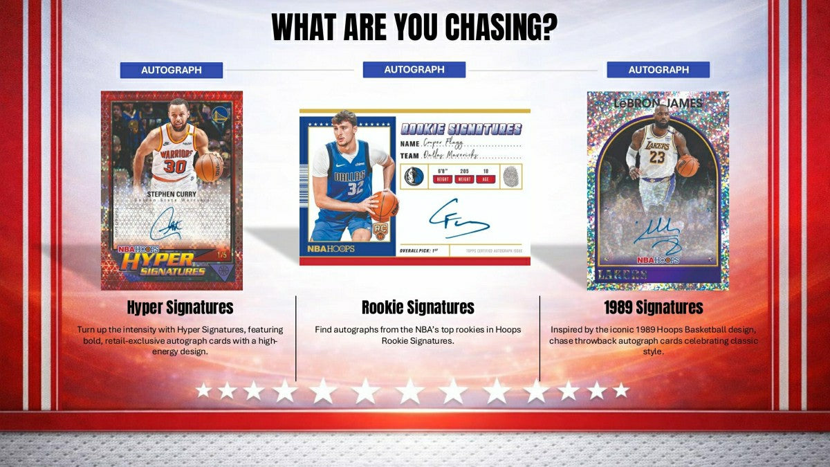 2025/26 Topps NBA Hoops Basketball Hobby Jumbo Box Fashion