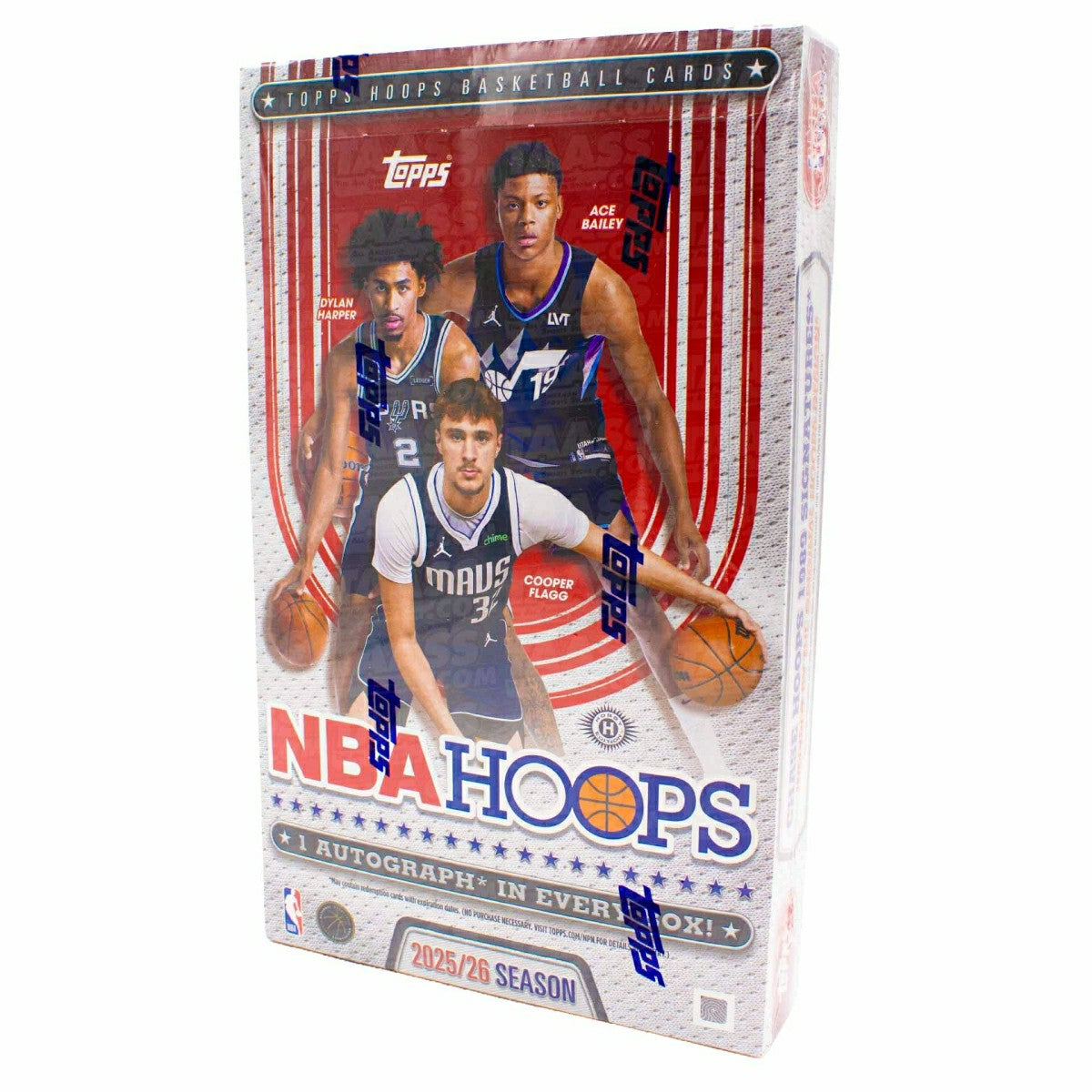 2025/26 Topps NBA Hoops Basketball Hobby Box Lifestyle