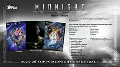 2025/26 Topps Midnight Basketball NBA Hobby Box Taass for sale