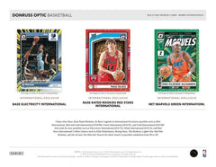 2024/25 Panini Donruss Optic Basketball NBA Hobby International Box Taass sale