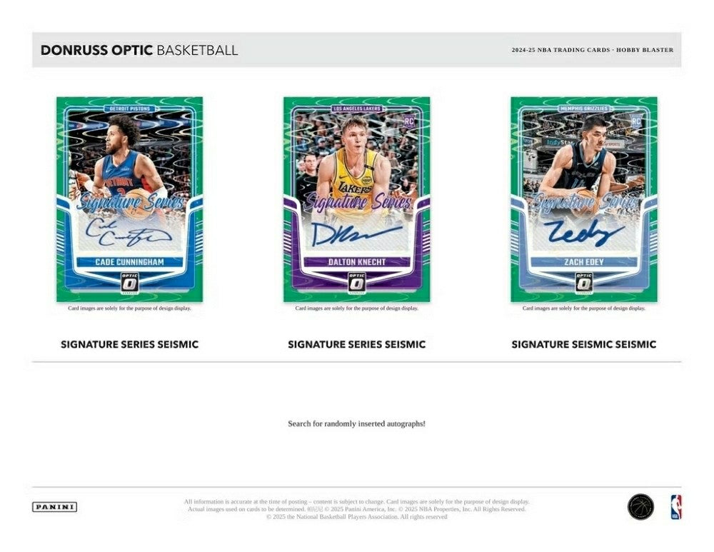 2024/25 Panini Donruss Optic Basketball NBA Retail Pack Taass for sale