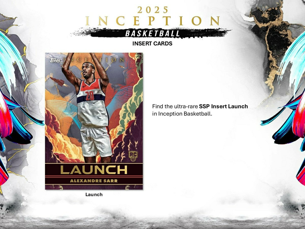 2024/25 Topps Inception Basketball Hobby Box Taass for sale