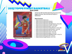 2024/25 Topps Finest Basketball Hobby Box Taass US
