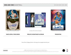 2023/24 Panini One and One Basketball NBA Hobby Box Taass US