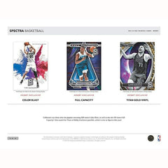 2023/24 Panini Spectra Basketball NBA Hobby Box Lifestyle
