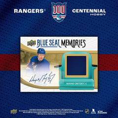 2025/26 Upper Deck New York Rangers 100 Years Centennial Hockey Hobby Tin Lifestyle
