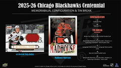 2025/26 Upper Deck Chicago Blackhawks Centennial Hockey NHL Hobby Box Taass US