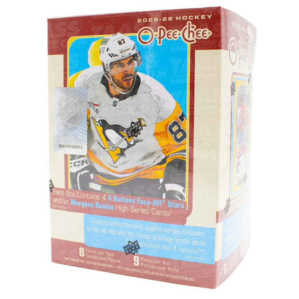 2025/26 Upper Deck O-Pee-Chee Hockey NHL Blaster Box Fashion