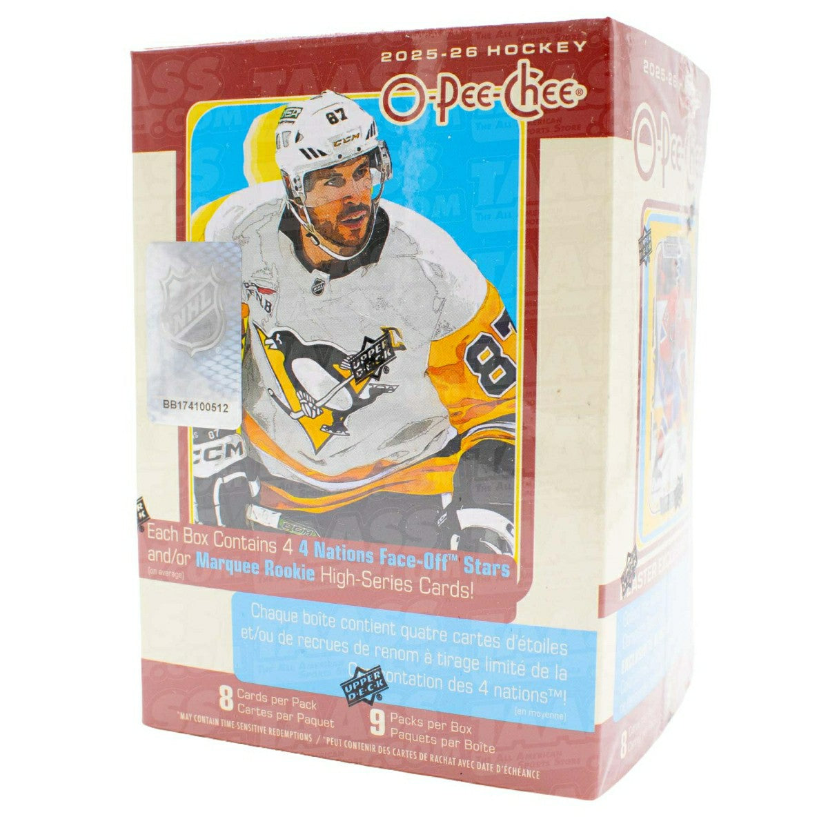 2025/26 Upper Deck O-Pee-Chee Hockey NHL Blaster Box Fashion