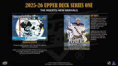 2025/26 Upper Deck Series 1 Hockey NHL Hobby Box Fashion