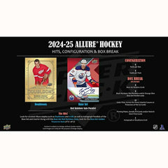 2024/25 Upper Deck Allure Hockey NHL Hobby Box Fashion