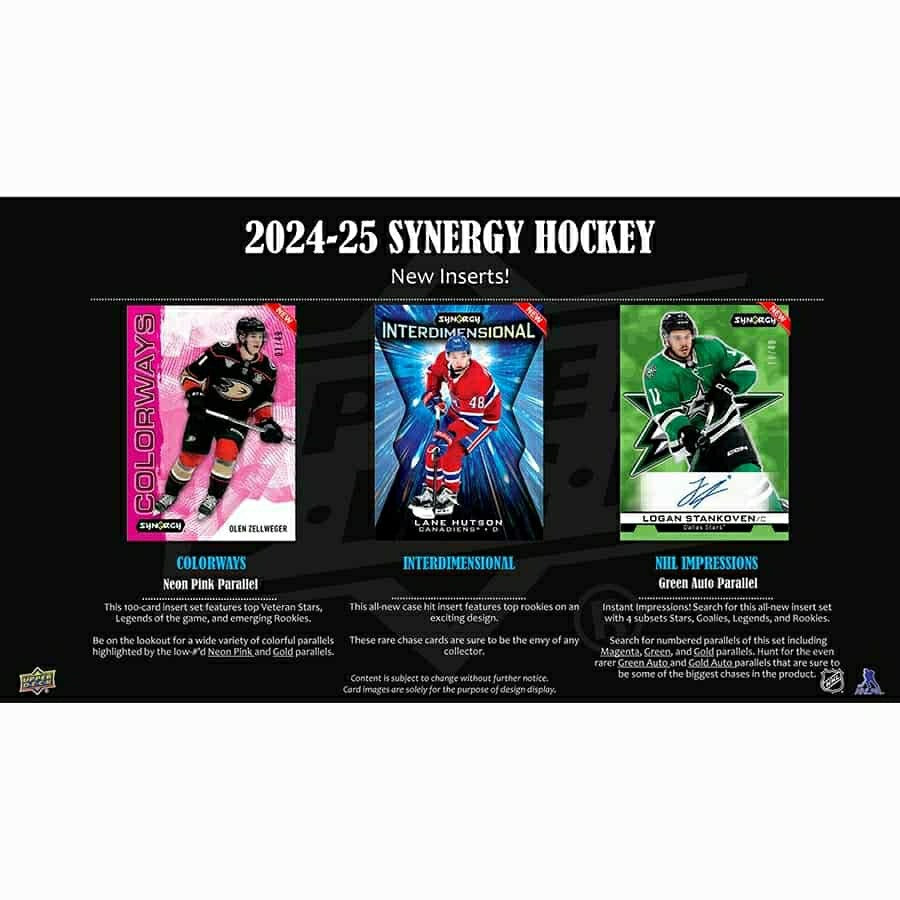 2024/25 Upper Deck Synergy Hockey NHL Hobby Box Taass for sale