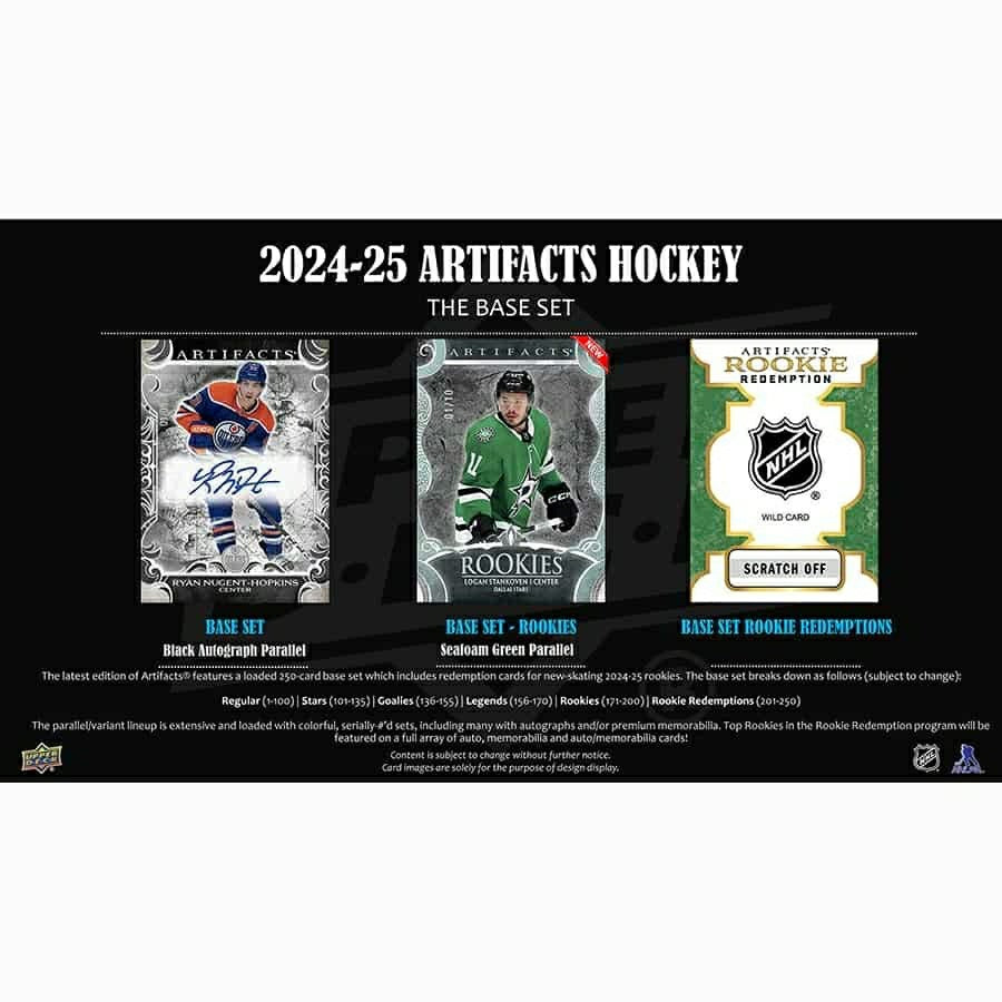2024/25 Upper Deck Artifacts Hockey NHL Hobby Box Fashion
