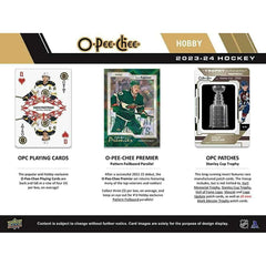 2023/24 Upper Deck O-Pee-Chee Hockey NHL Hobby Box Taass US