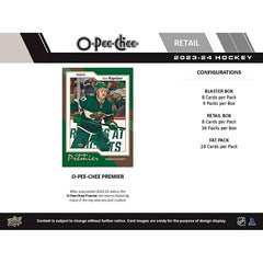 2023/24 Upper Deck O-Pee-Chee Hockey NHL Blaster Box Classic