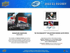 2022/23 Upper Deck Ice NHL Hockey Hobby Box Lifestyle