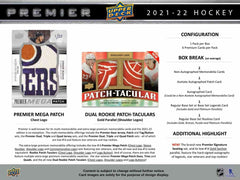 2021/22 Upper Deck Premier Hockey Hobby Box NHL Classic