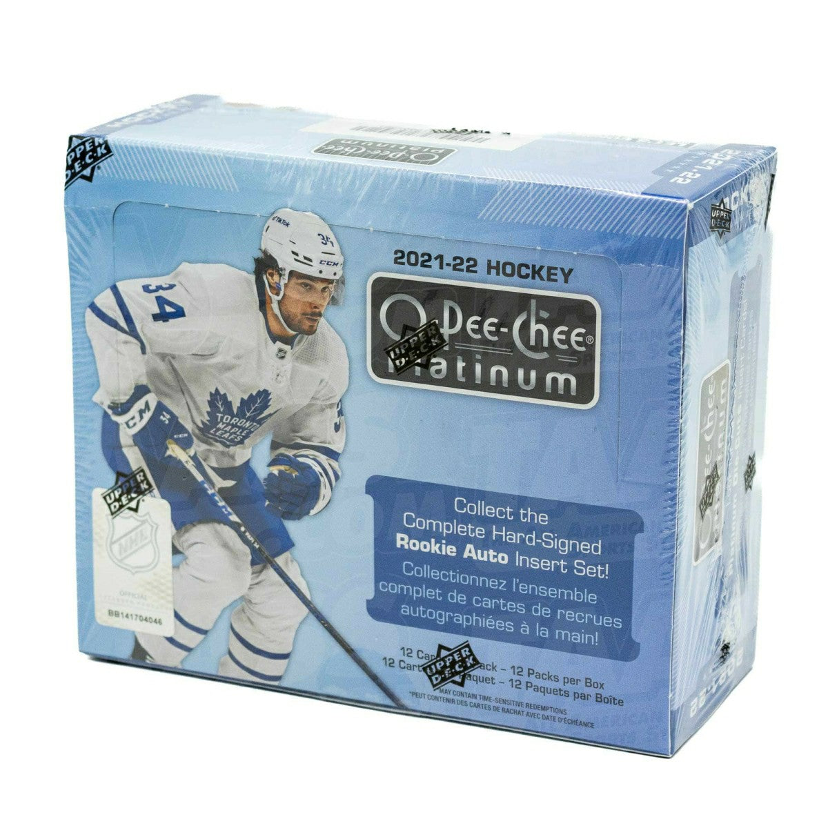 2021/22 Upper Deck O-Pee-Chee Platinum NHL Hockey Hobby Box Taass sale