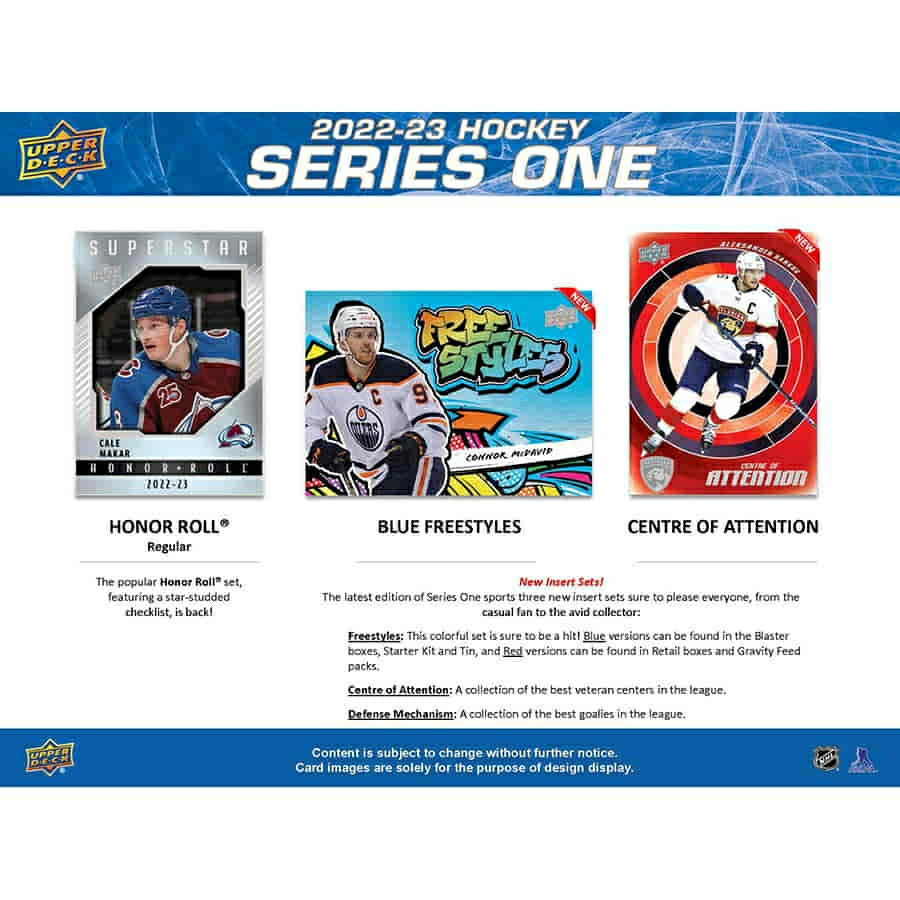 2022/23 Upper Deck Series 1 Hockey NHL Retail Box Taass sale