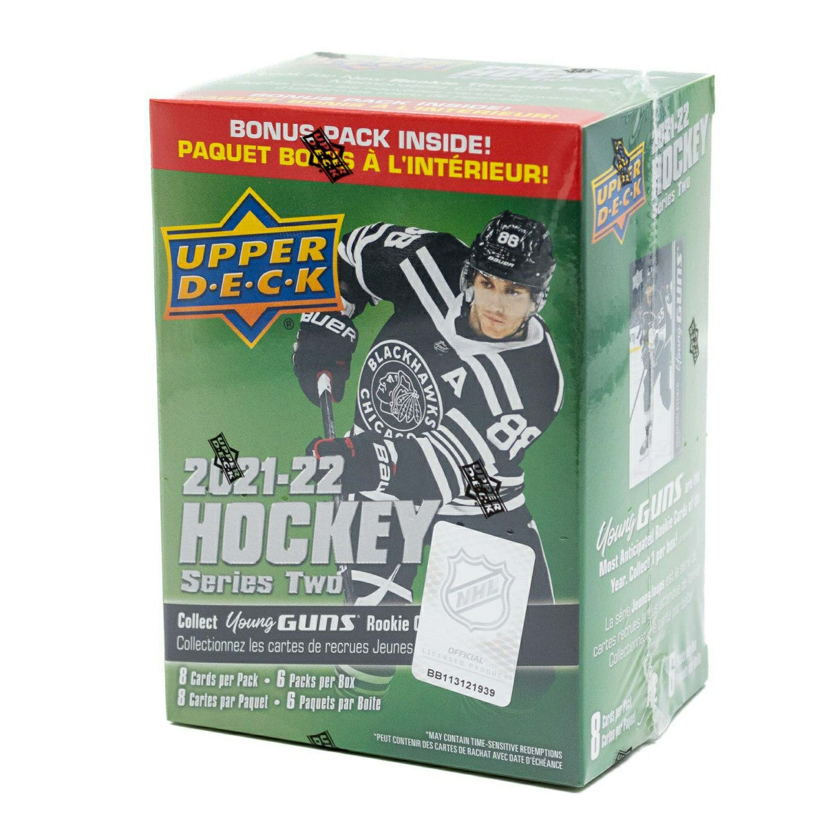 2021/22 Upper Deck Series 2 NHL Hockey BLASTER Box Fashion