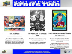 2021/22 Upper Deck Series 2 NHL Hockey Hobby Pack Taass sale