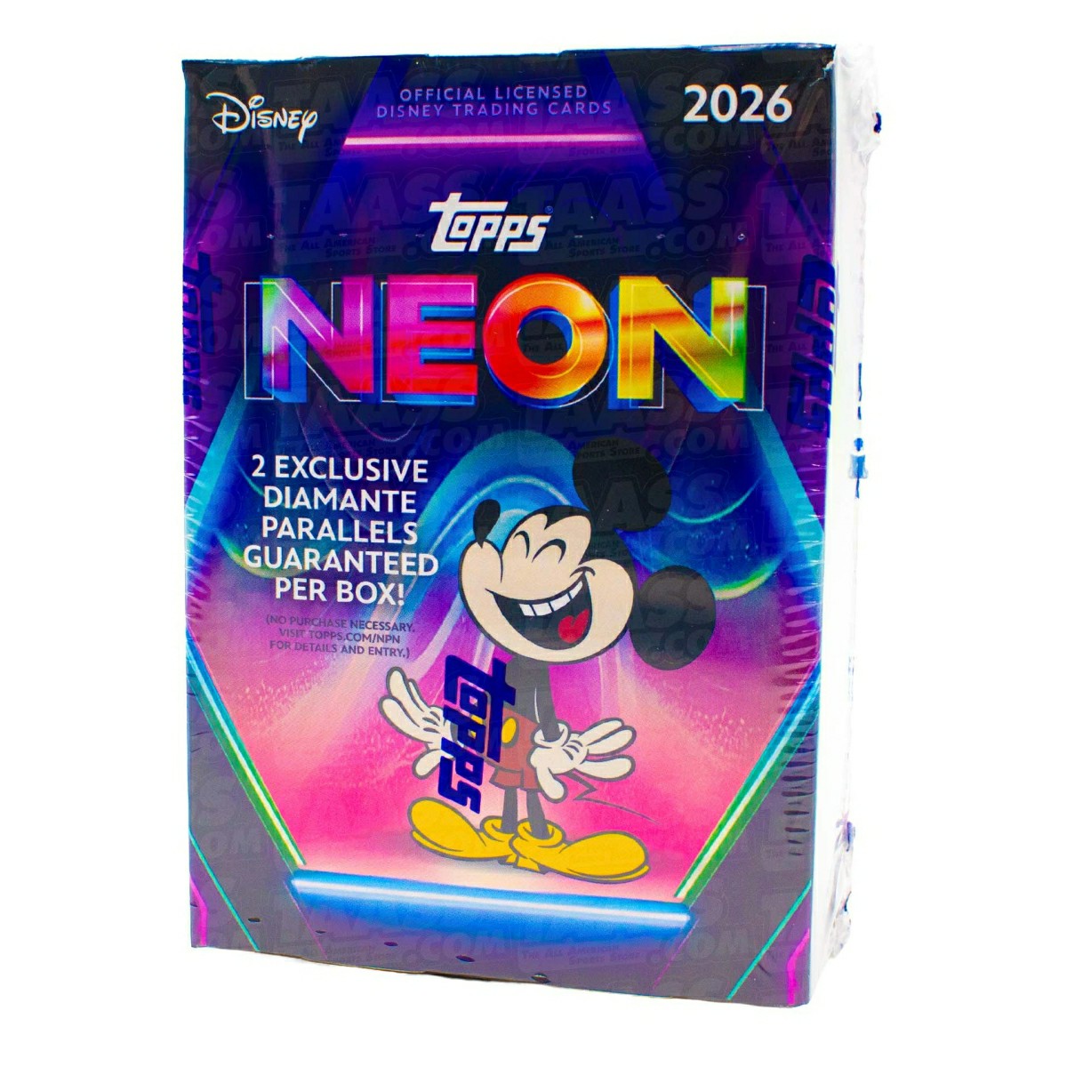 2026 topps Disney NEON Blaster Box Taass US