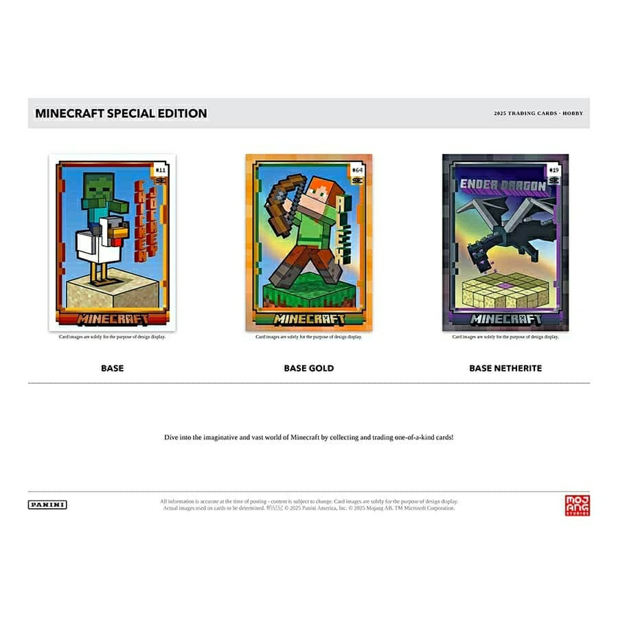 2025 Panini Minecraft Special Edition Hobby Box Classic