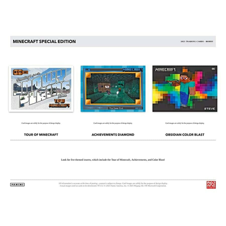 2025 Panini Minecraft Special Edition Hobby Box Classic