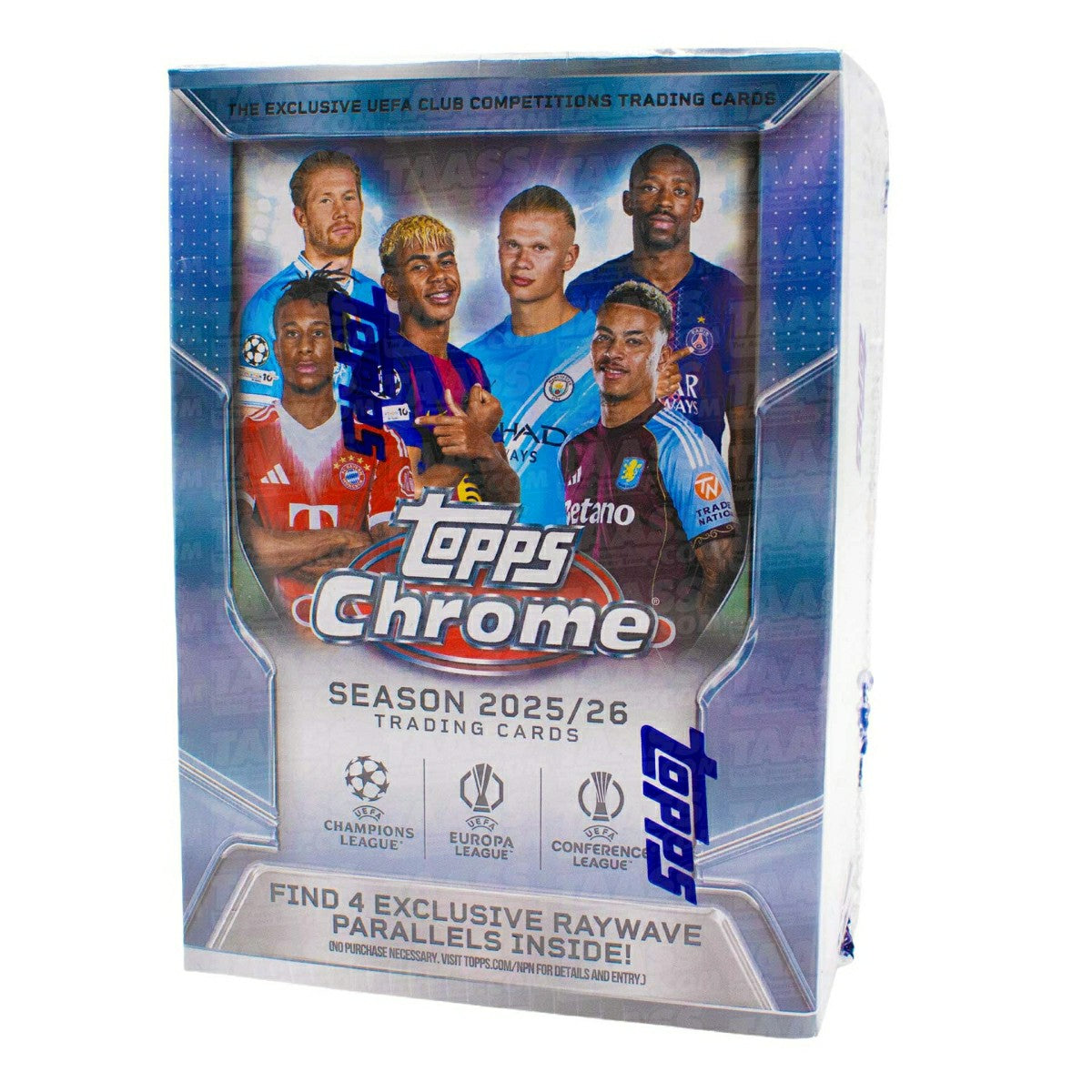 2025/26 Topps Chrome UEFA Club Competitions Football Blaster Box Classic