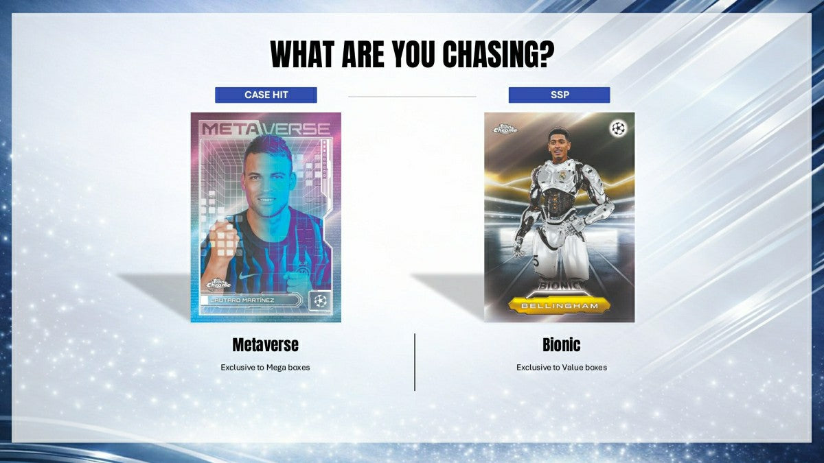 2025/26 Topps Chrome UEFA Club Competitions Football Blaster Box Classic