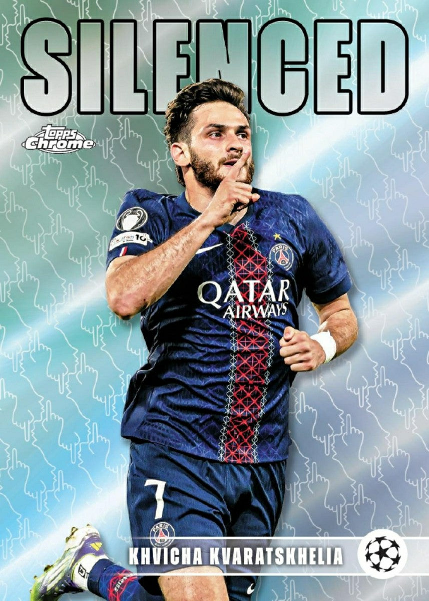 2025/26 Topps Chrome UEFA Club Competitions Football Blaster Box Classic