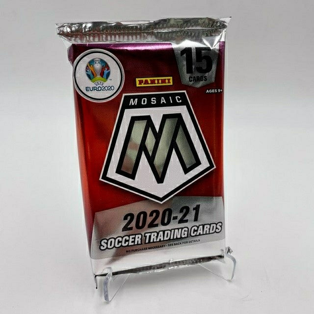2020/21 Panini Mosaic UEFA Euro 2020 Soccer Hobby Pack Taass for sale