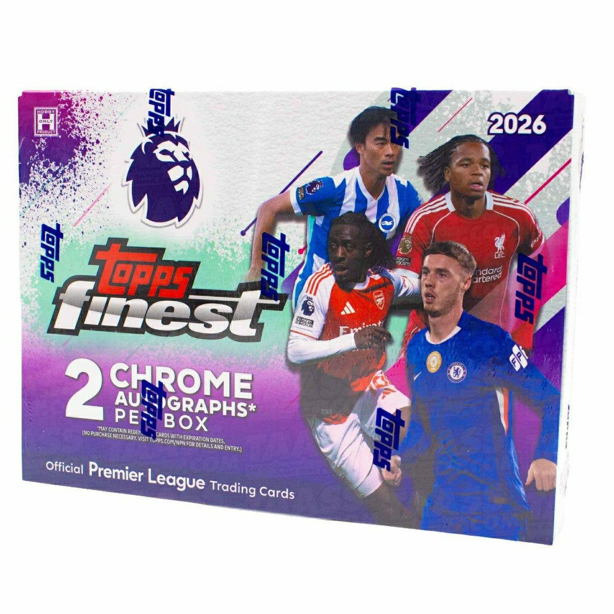 2025/26 Topps Finest Premier League Soccer EPL Hobby Box Classic