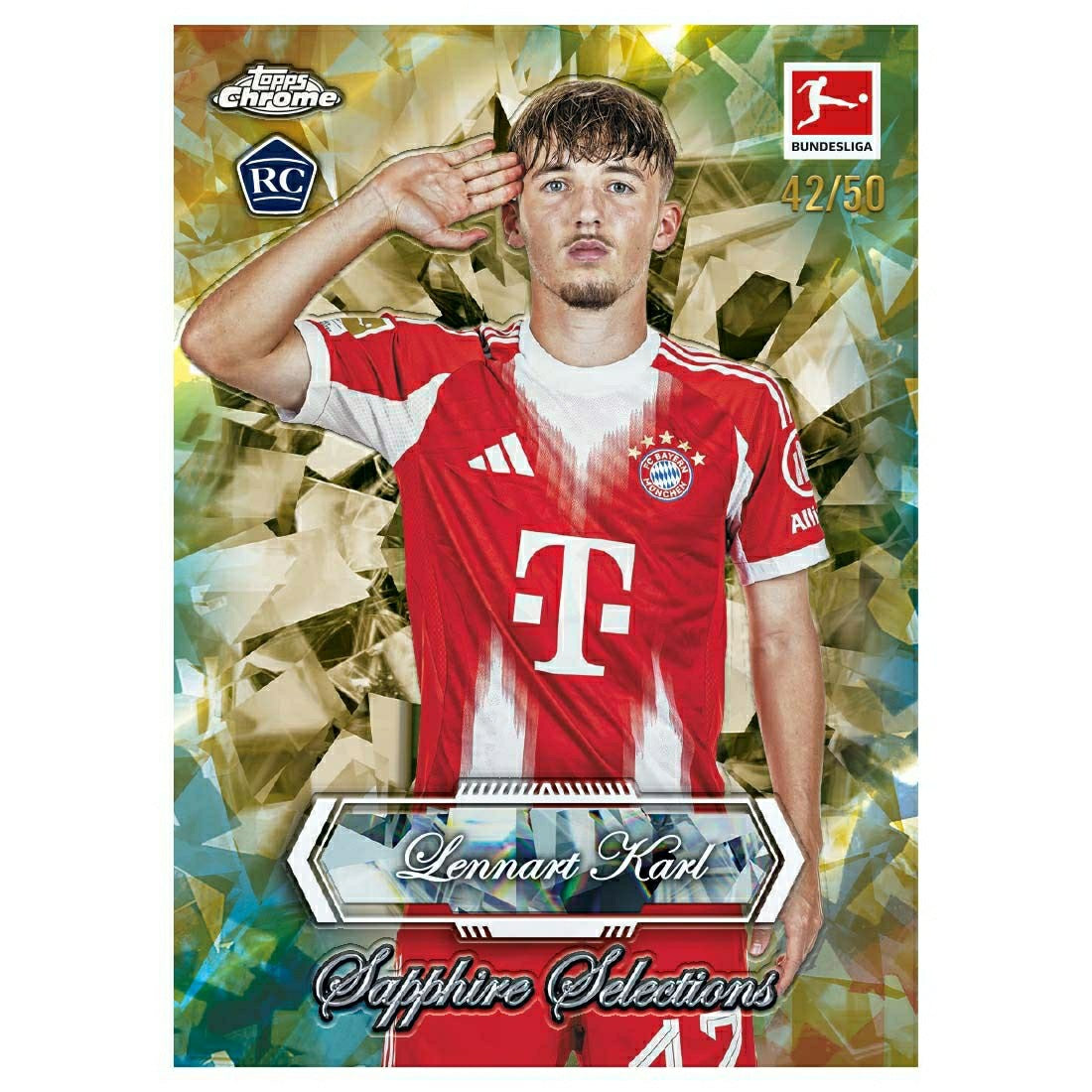(LIVE BREAK) 2025/26 Topps Chrome Bundesliga Football Sapphire Edition Hobby Box Lifestyle