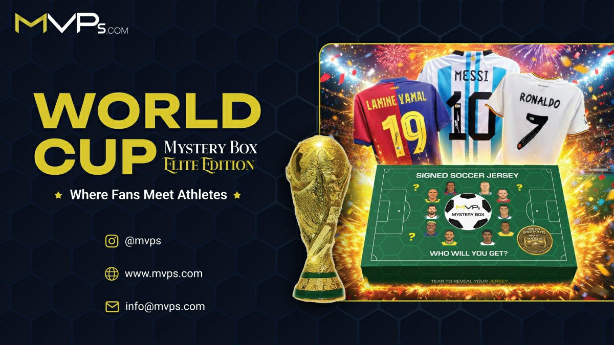 2026 MVPs FIFA World Cup Autographed Jersey Mystery Box Elite Edition Taass sale