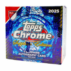 (LIVE BREAK) 2025 Topps Chrome Sapphire Edition MLS Soccer Hobby Box Classic