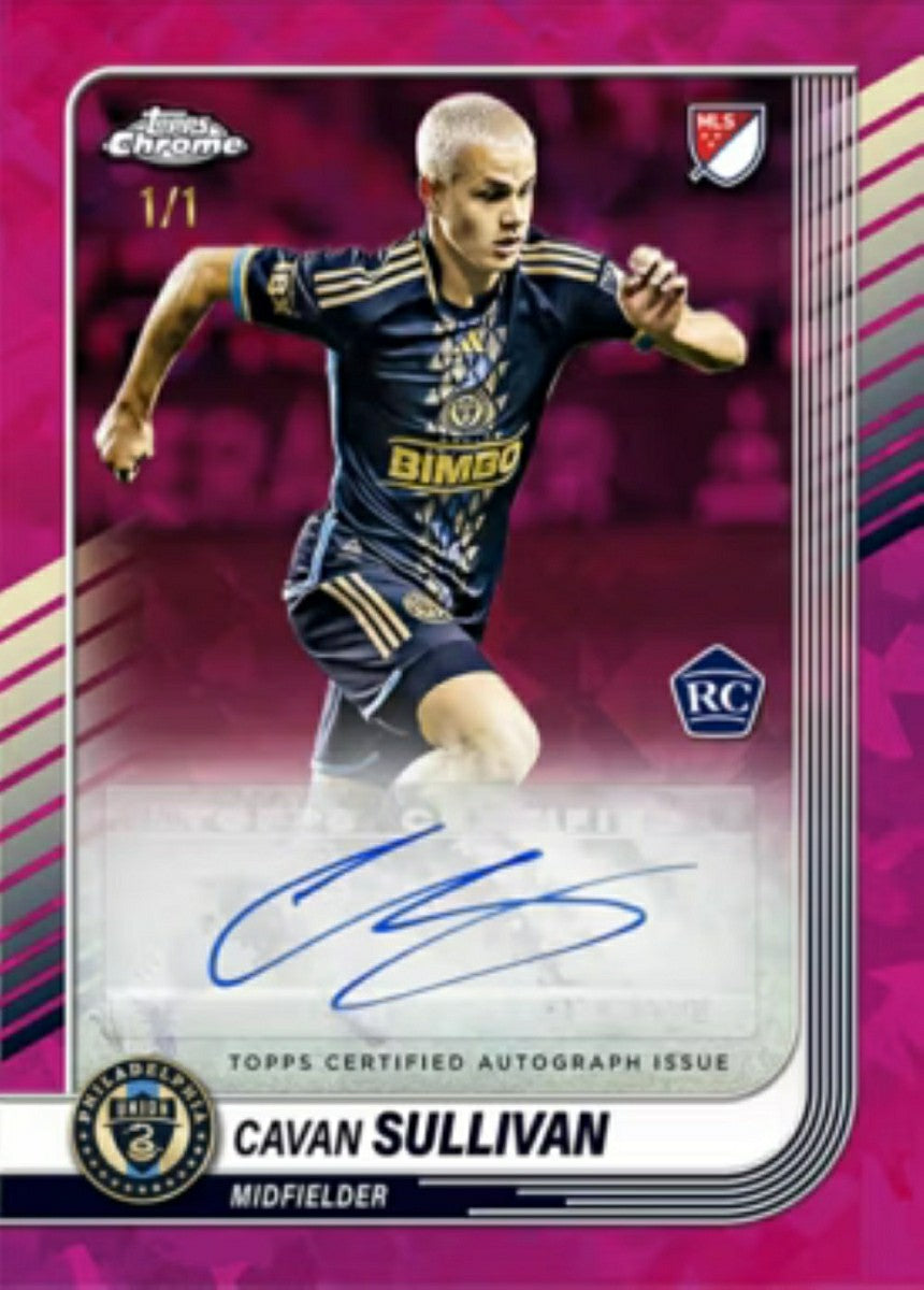 (LIVE BREAK) 2025 Topps Chrome Sapphire Edition MLS Soccer Hobby Box Classic