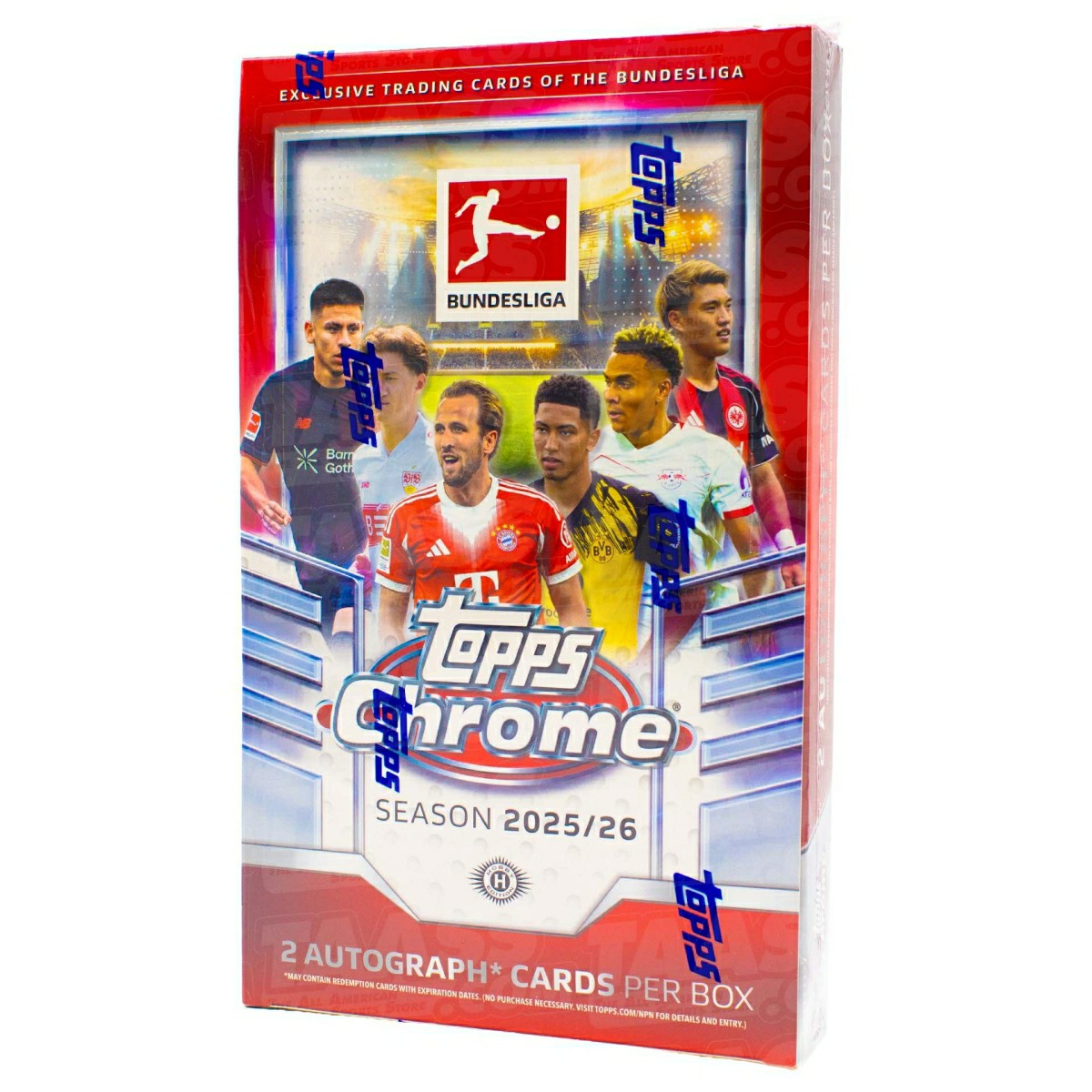 2025/26 Topps Chrome Bundesliga Football Hobby Box Fashion