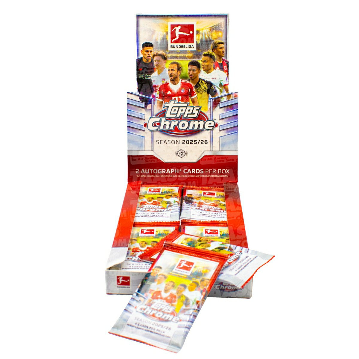 2025/26 Topps Chrome Bundesliga Football Hobby Box Fashion