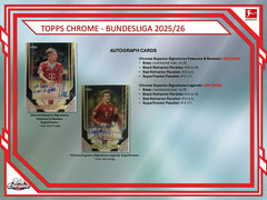 2025/26 Topps Chrome Bundesliga Football Hobby Box Fashion