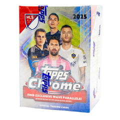 2025 Topps Chrome MLS Soccer Blaster Box Taass sale