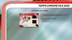 2025 Topps Chrome MLS Soccer Blaster Box Taass sale