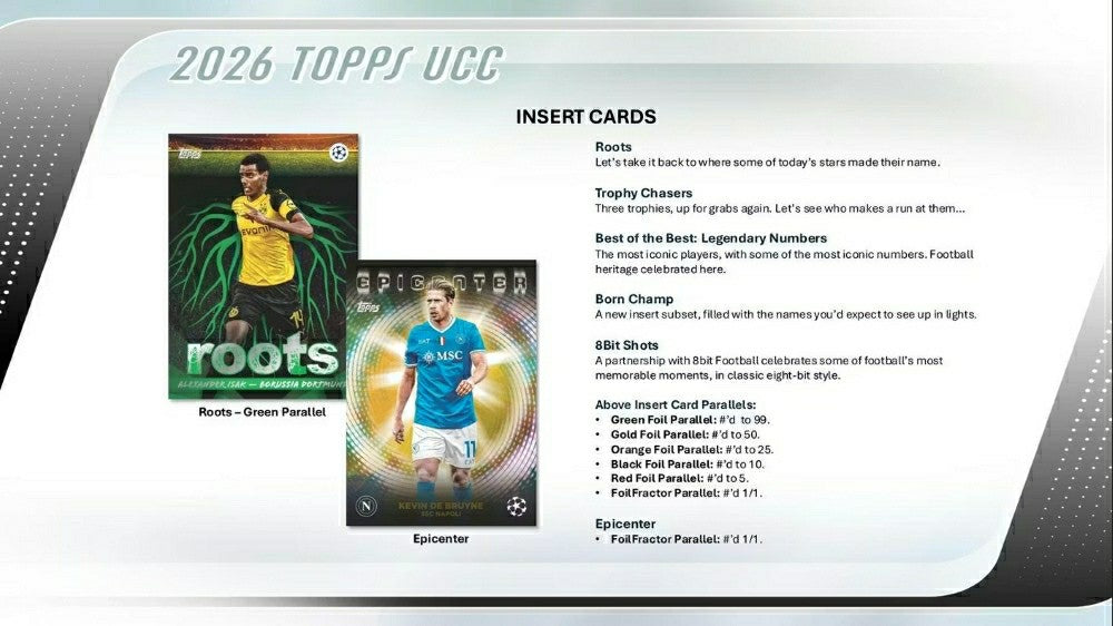 2025/26 Topps UEFA Club Competitions Fußball Blaster Box Fashion