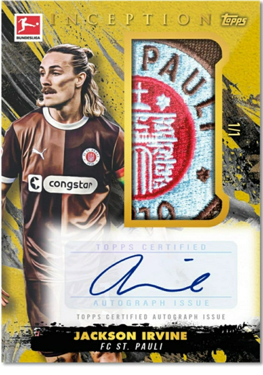 2024/25 Topps Inception Bundesliga Football Hobby Box Classic