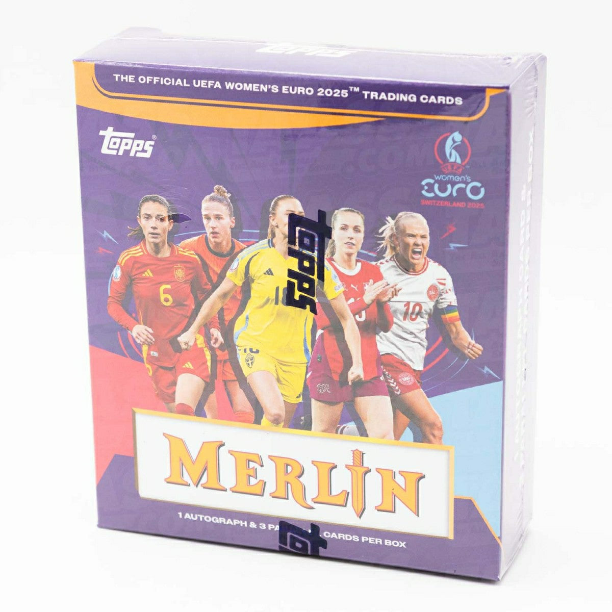 2025 topps Merlin UEFA Women's Euros Hobby Box Fashion