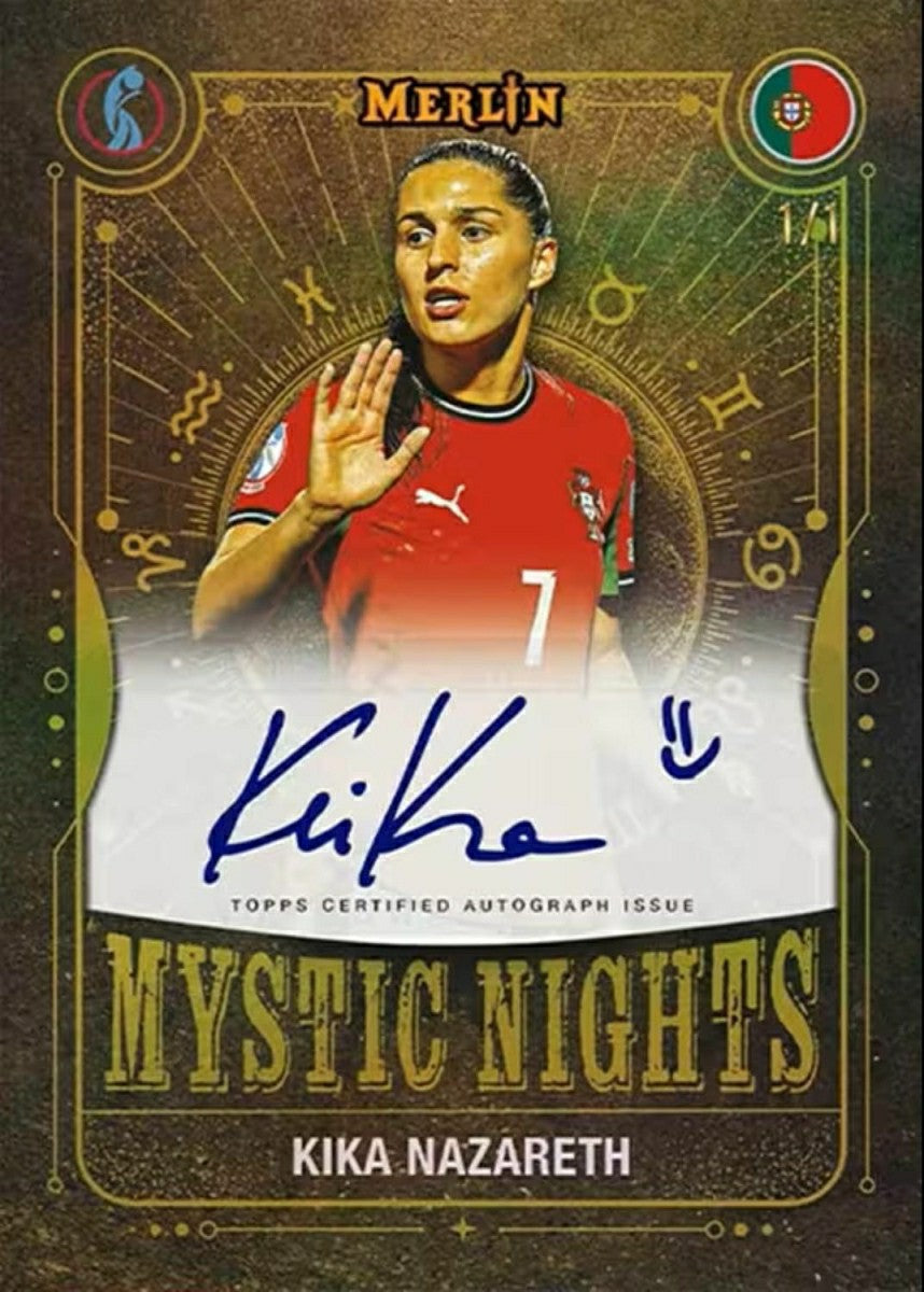 2025 topps Merlin UEFA Women's Euros Hobby Box Fashion