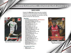 2024/25 Topps Chrome Bundesliga Football Blaster Box Taass sale