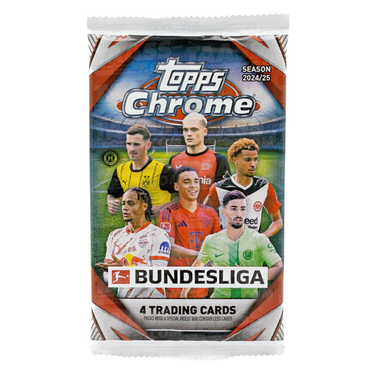 2024/25 Topps Chrome Bundesliga Football Hobby Pack Taass for sale