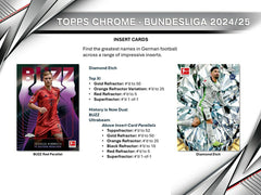 2024/25 Topps Chrome Bundesliga Football Hobby Pack Taass for sale