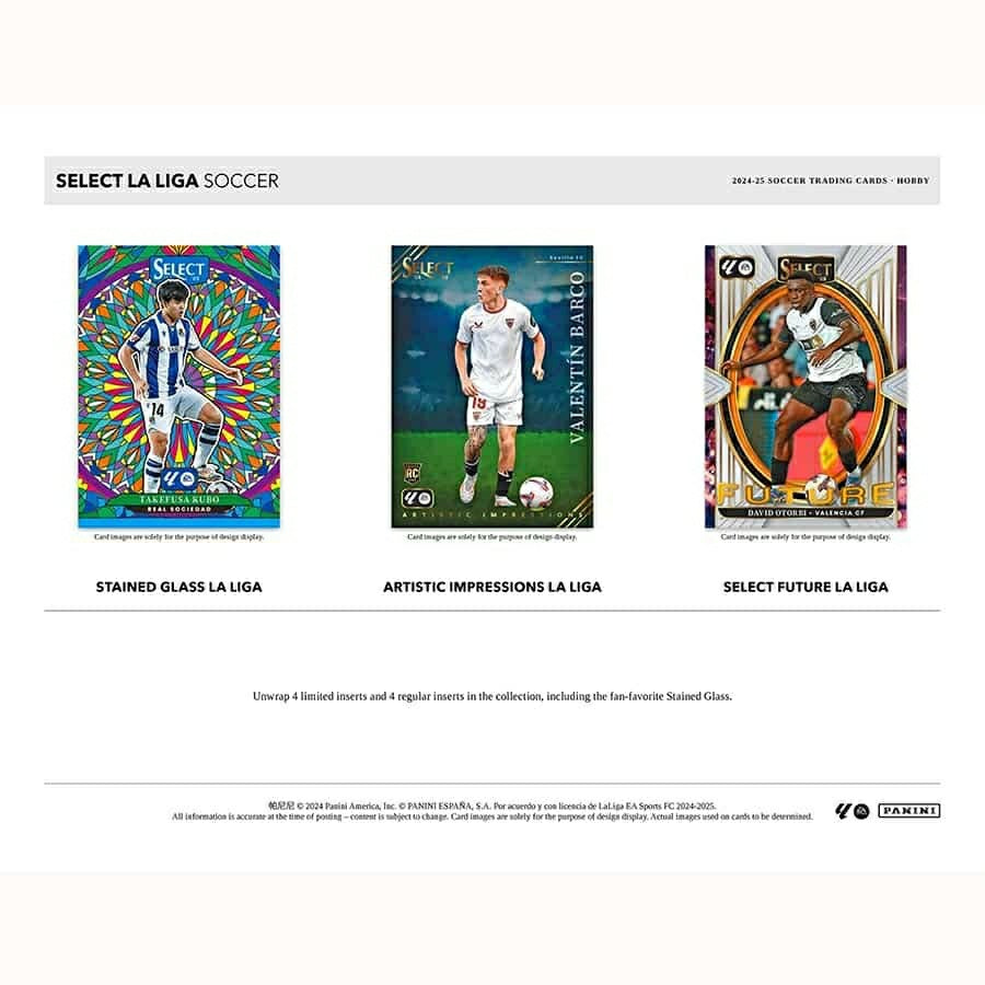 2024/25 Panini Select La Liga Football Hobby Box Lifestyle